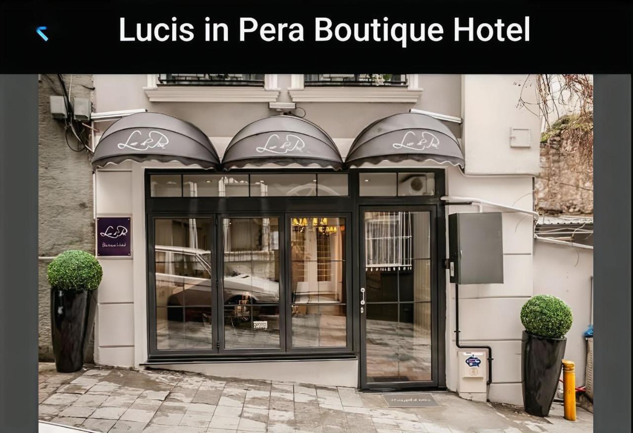 איסטמבול Lucis In Pera Boutique Hotel מראה חיצוני תמונה